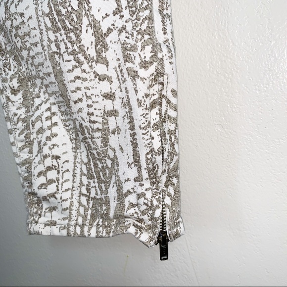 Free people printed skinny ankle zip pants - Picture 2 of 8